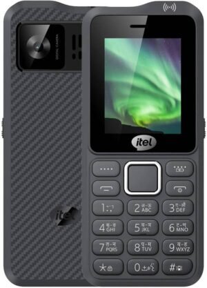 itel King Signal Keypad Mobile | Type C Charging | Auto Call recording | Triple Sim (Black)