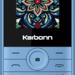 KARBONN Kphone Mini DS Keypad Mobile|1000 mAh Battery|0.3MP Camera|Expandable Upto 32 GB (Soft Blue)