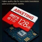 ARKETING KZ128 XX128 128 GB MiniSD Card Class 10 122 MB/s Memory Card Compatible with Mobile