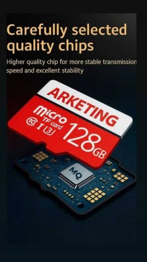 ARKETING KZ128 XX128 128 GB MiniSD Card Class 10 122 MB/s Memory Card Compatible with Mobile