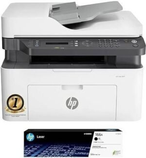 HP Laser MFP 1188Fnw, Wireless, Print, Copy, Scan, Fax, Monochrome Laser Printers Multi-function WiFi Monochrome Laser Printer (Toner Cartridge)