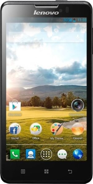 Lenovo P780 (Deep Black, 4 GB) (1 GB RAM)