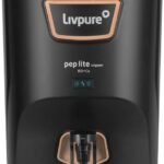 LIVPURE LIV-PEP-LITE-COPPER 7 L RO + Copper Water Purifier (Black)