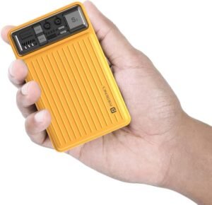 Portronics 20000 mAh 22.5 W Power Bank (Yellow, Lithium Polymer, Fast Charging for Mobile)
