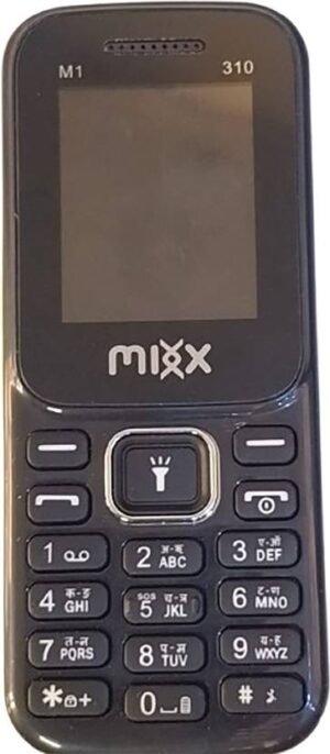 MIXX M1310 Keypad Phone with King Voice (Black)