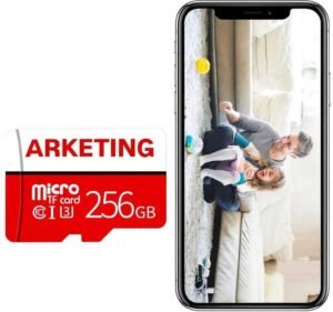 ARKETING MA-256 JD-256 256 GB MicroSDXC Class 10 120 MB/s Memory Card Compatible with Mobile