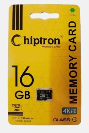 Chiptron ‎ME-CA-123-22 3.0 16 GB MicroSD Card Class 10 24 MB/s Memory Card Compatible with Tablet, Computer, Camera, Mobile, Gaming Console