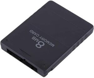 MACKTECH Memory Card for PS2, 8MB Game Memory Card High Speed for Sony Playstation 2 PS2. 1 8 MB Compact Flash Class 2 8 MB/s Memory Card Compatible with Gaming Console