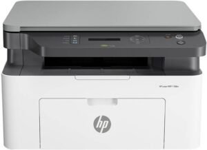 HP MFP 1188A Multi-function Monochrome Laser Printer (Toner Cartridge, 4 Ink Bottles Included)
