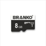 Branko MICRO SD CARD C10_8GB Micro SD Card 8 GB MicroSD Card Class 10 100 MB/s Memory Card Compatible with Camera, Computer, Mobile