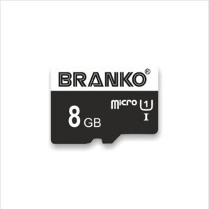 Branko MICRO SD CARD C10_8GB Micro SD Card 8 GB MicroSD Card Class 10 100 MB/s Memory Card Compatible with Camera, Computer, Mobile