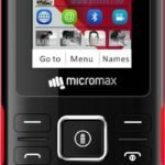 Micromax X380 (Black&Red)