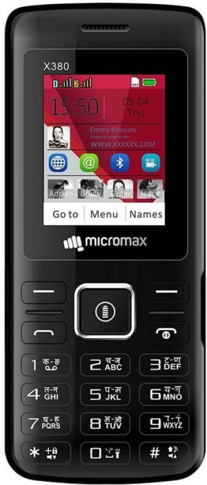 Micromax X380 (Black)