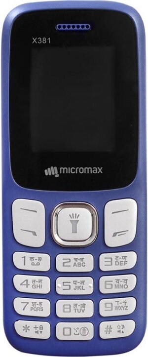 Micromax X381 (Blue)