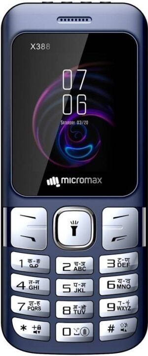 Micromax X388 (Blue)