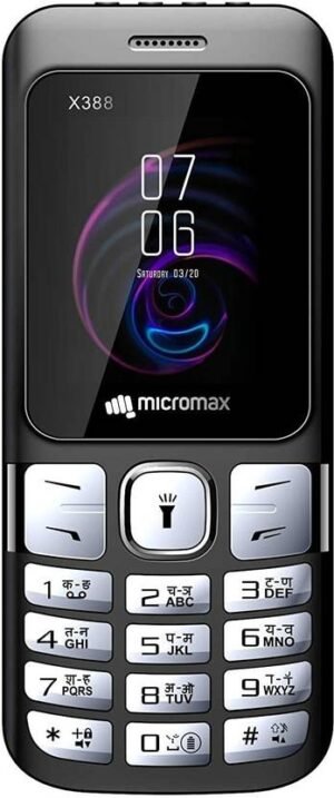 Micromax X388 (Black)