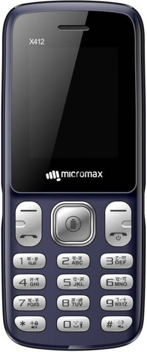 Micromax X412 (Blue)
