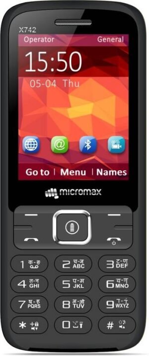 Micromax X742 (Black)