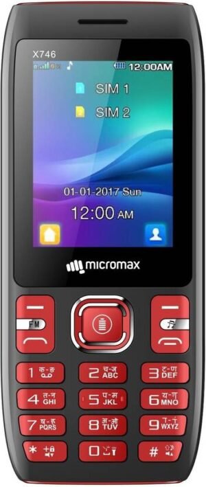 Micromax X746 (Black&Red)