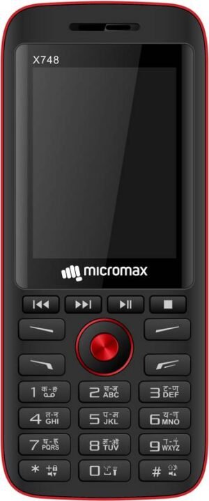 Micromax X748 (Black&Red)