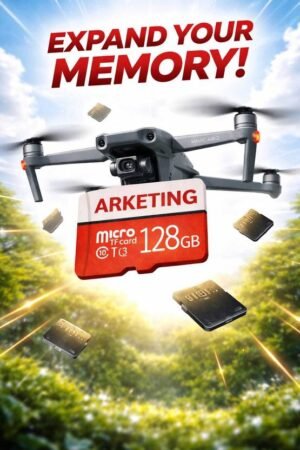 ARKETING MKM 114 UQN 128 128 GB Class 3 Class 10 120 MB/s Memory Card Compatible with Mobile, Tablet, Camera