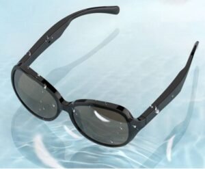 ZARRY Unisex Smart Eyewear Wireless Sunglasses Sports Headset Bluetooth Sun Glasses (Black)