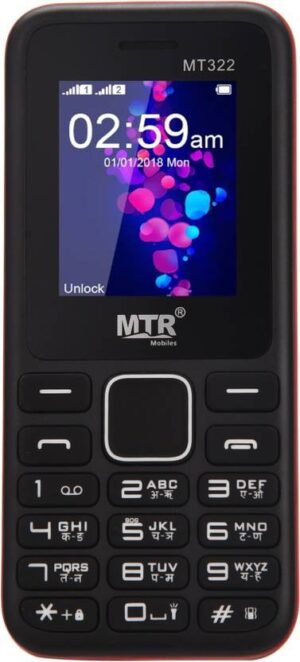 MTR MT322 (Black, Red)