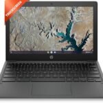 HP Chromebook MediaTek Kompanio 500 – (4 GB/64 GB EMMC Storage/Chrome OS) 11a-na0004MU Chromebook (11.6 inch, Ash Grey, 1.07 Kg)