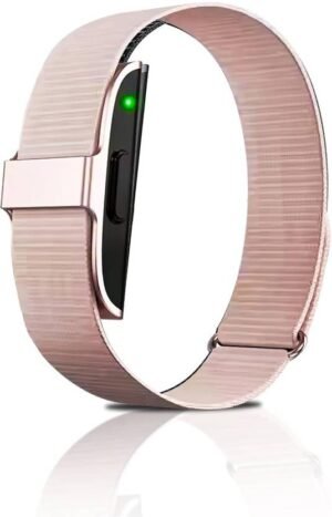 Alti Pace Fitness Tracker Band – Smart Health Band Activity Tracker with Lifetime Free App (Pink Strap, Size : Free Size)