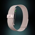 The Futurex TFX Smart band (Black, Rose Gold Strap, Size : Free Size)