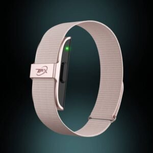 The Futurex TFX Smart band (Black, Rose Gold Strap, Size : Free Size)