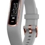 GARMIN Vivosmart 4, Fitness Tracker with Pulse Ox and HRM, upto 7 days of battery life (Grey Strap, Size : m)