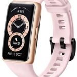 Huawei Band 6 (Sakura Pink Strap, Size : Free Size)
