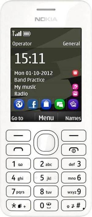 Nokia Asha 206 (White)