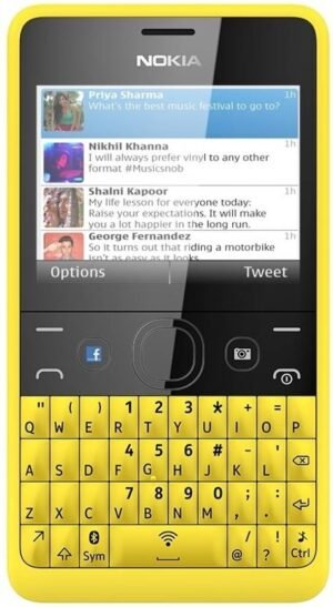 Nokia Asha 210 (Yellow)
