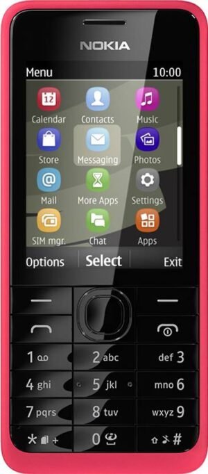 Nokia 301 (Fuchsia)