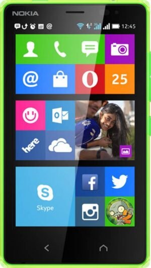 Nokia X2 Dual SIM (Bright Green, 4 GB) (1 GB RAM)