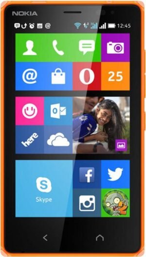 Nokia X2 Dual SIM (Bright Orange, 4 GB) (1 GB RAM)