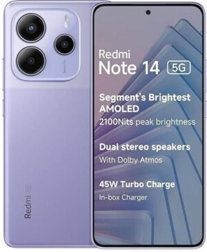 REDMI Note 14 5G (Phantom Purple, 256 GB) (8 GB RAM)