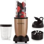 NutriPro Blender 500 W Juicer Mixer Grinder (Nutri | 2 Jars | Gold)
