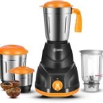 Havok 750 Watt Juicer Mixer Grinder with 4 Jars 750 W Juicer Mixer Grinder (Orange_Mixer_4Jar | 4 Jars | Orange)