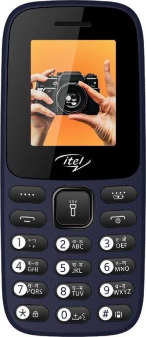 itel It2171 Keypad Mobile|1000 mAh battery|Expandable Storage upto 32GB (deep blue)