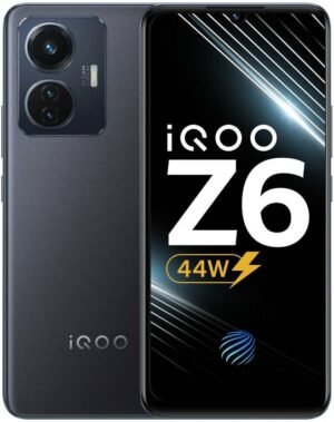 IQOO Z6 44W (Ravan Black, 128 GB) (6 GB RAM)