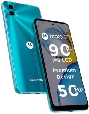 Motorola e32 (Arctic Blue, 64 GB) (4 GB RAM)