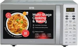 IFB 25 L Metallic silver Convection Microwave Oven (25SC4, Metallic Silver)