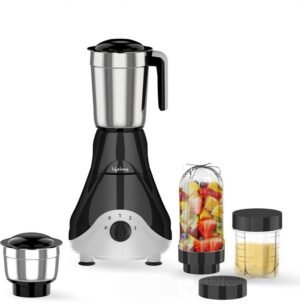 Lifelong LLMG39 500 W Mixer Grinder (LLMG39 | 4 Jars | Black)