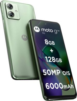 Motorola g54 5G (Mint Green, 128 GB) (8 GB RAM)