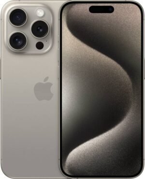 Apple iPhone 15 Pro (Natural Titanium, 512 GB)