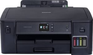 brother HL-T4000DW Single Function WiFi Color Ink Tank Printer (4 Ink Bottles Included)