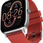 Noise Colorfit Icon 2 1.8” Display with Bluetooth Calling, AI Voice Assistant Smartwatch (Red Strap, Regular)